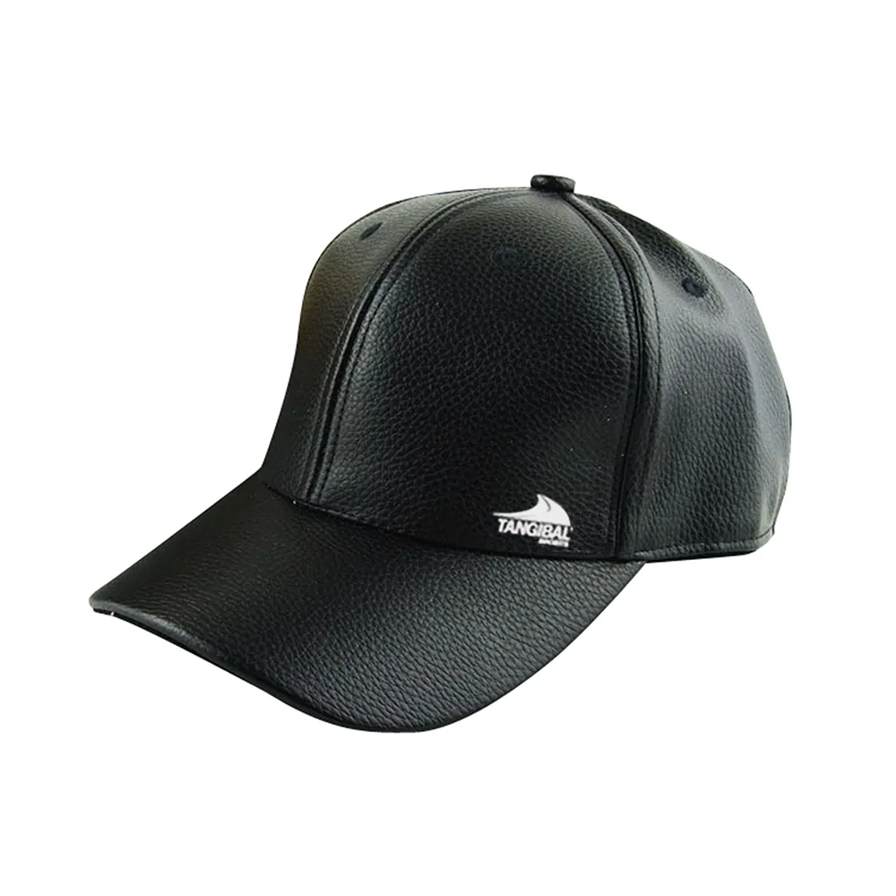 Winter PU Leather Baseball Cap