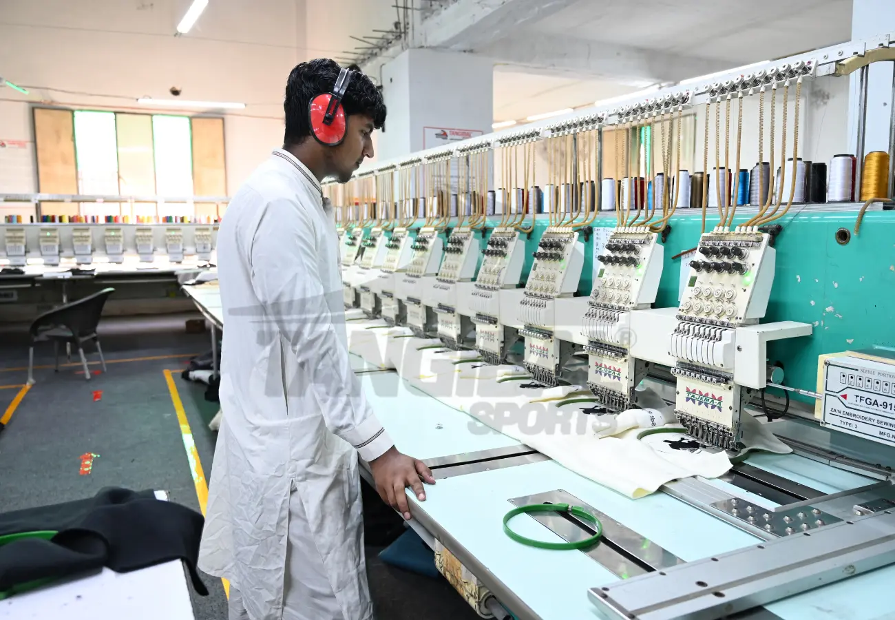 embroidery on hoodie