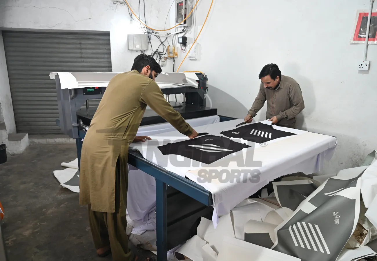 heat and pressing section