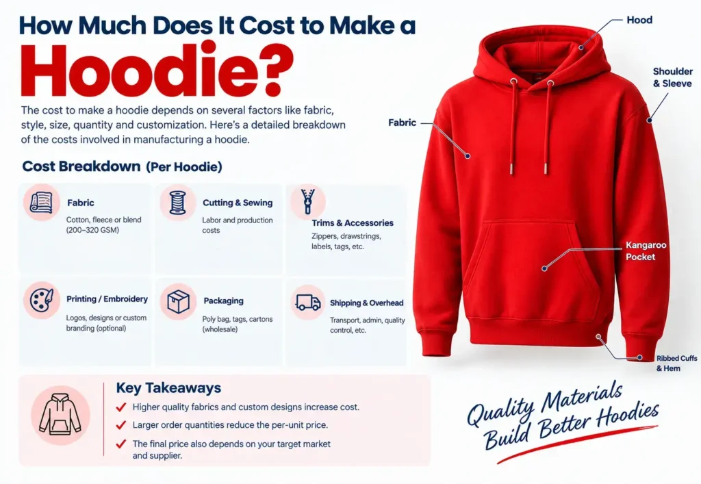 How Much Does It Cost to Make a Hoodie?